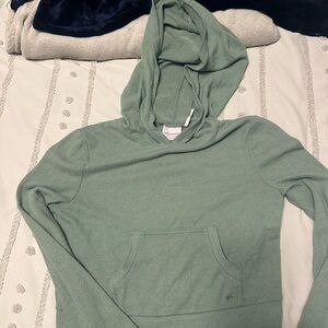 Free People Sage Green Hoodie